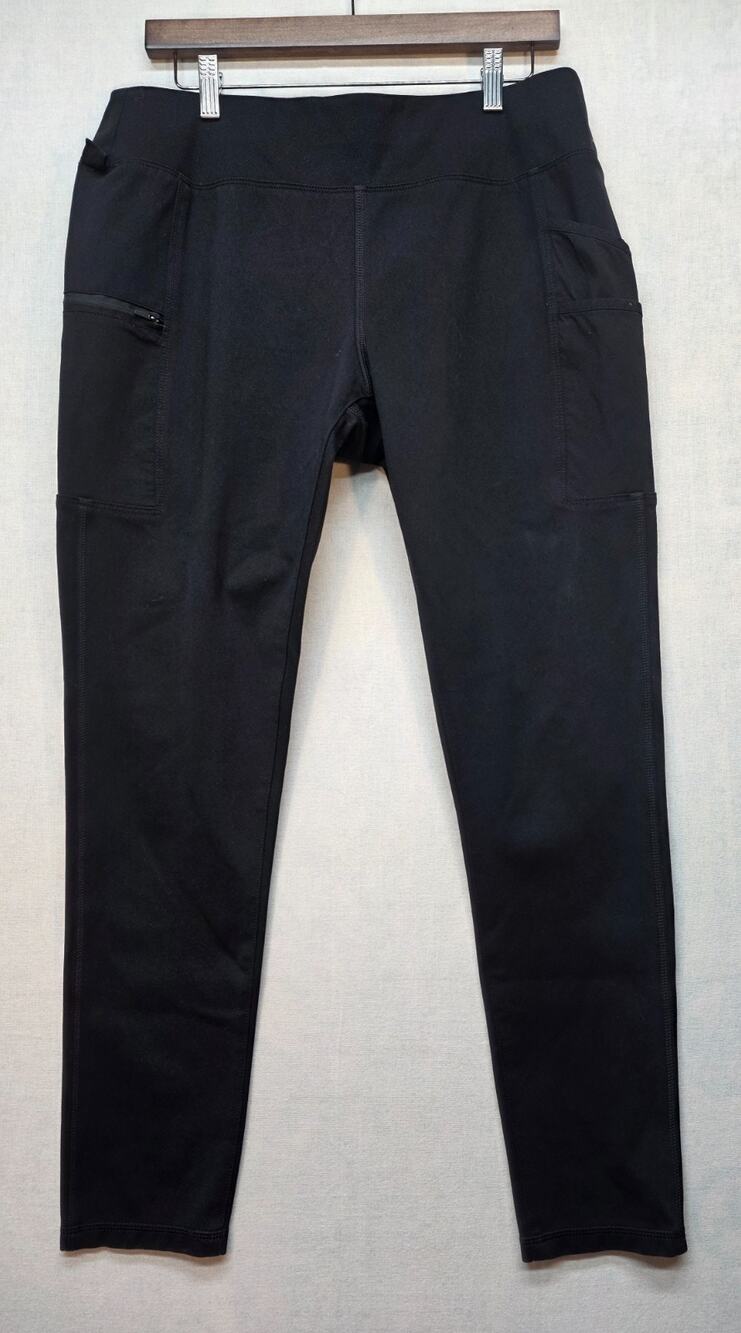 Carhartt Womens Force Utility Leggings Black Large Cargo Tactical Outdoor